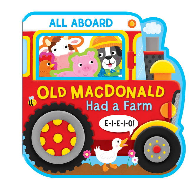 Book cover for All Aboard! Old MacDonald Had a Farm (1-Button Sound Book)