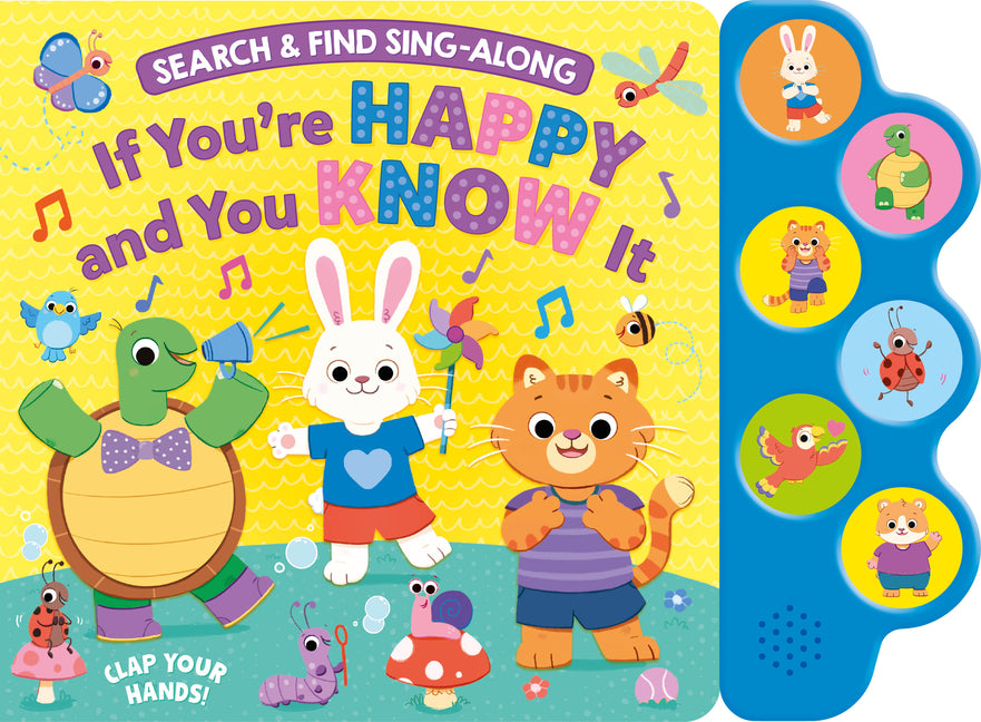 Book cover for Search & Find: If You're Happy and You Know It (6-Button Sound Book)