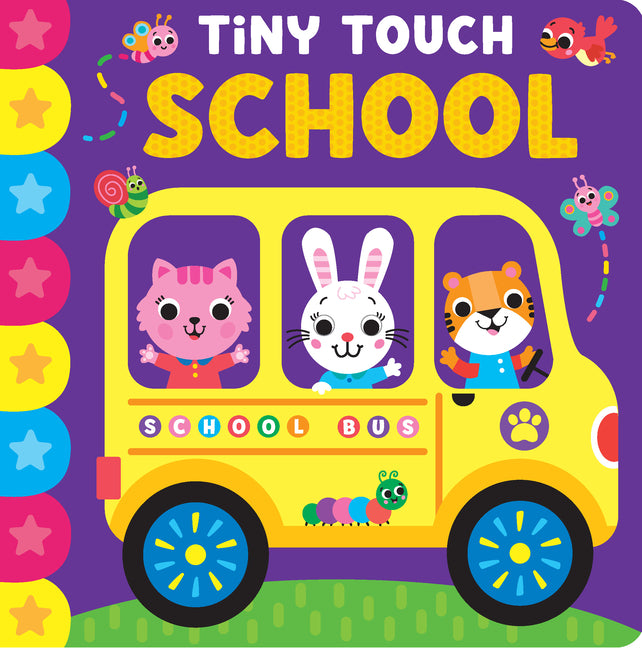 Book cover for Tiny Touch School: Casebound Board Book