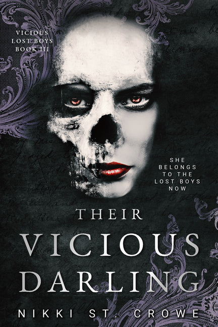 Book cover for Their Vicious Darling (Vicious Lost Boys, 3): A Peter Pan Dark Romance