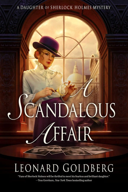 Book cover for Scandalous Affair: A Daughter of Sherlock Holmes Mystery