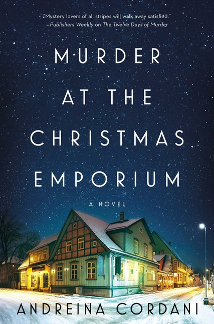 Book cover for Murder at the Christmas Emporium