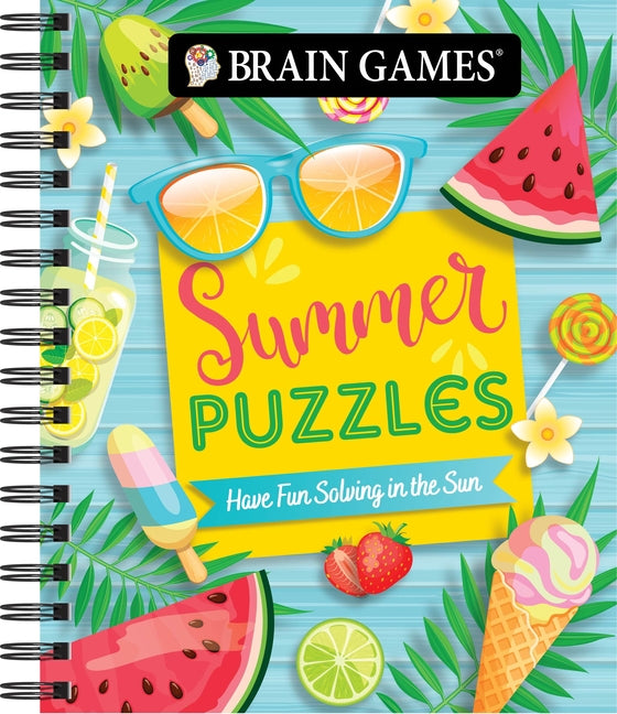 Book cover for Brain Games - Summer Puzzles (#5): Have Fun Solving in the Sun Volume 5