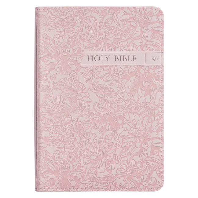 Book cover for KJV Bible Pocket Faux Leather, Pink