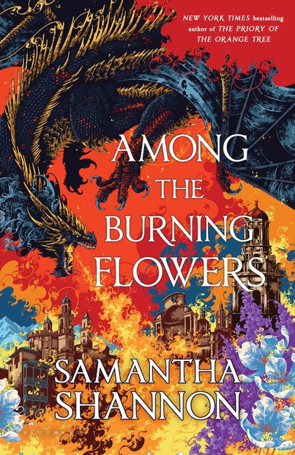 Book cover for Among the Burning Flowers