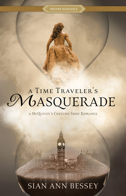 Book cover for Time Traveler's Masquerade: A McQuivey's Costume Shop Romance