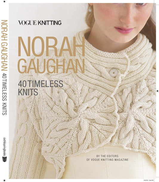 Book cover for Vogue(r) Knitting: Norah Gaughan: 40 Timeless Knits