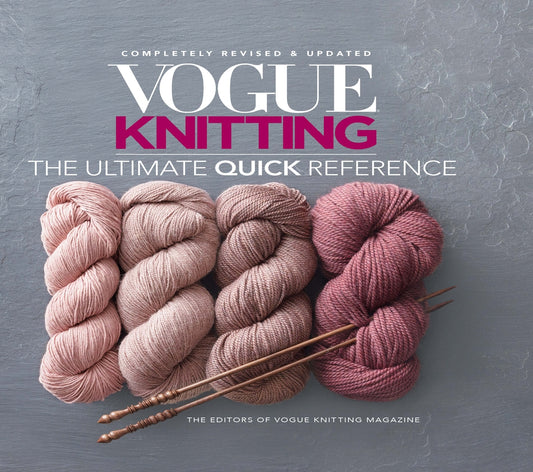Book cover for Vogue(r) Knitting the Ultimate Quick Reference