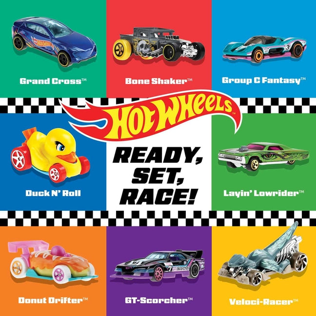 Book cover for Hot Wheels: Ready, Set, Race!