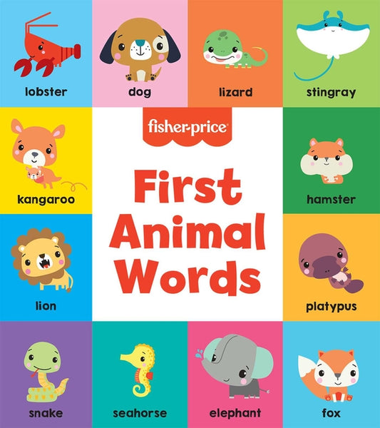 Book cover for Fisher-Price: First Animal Words