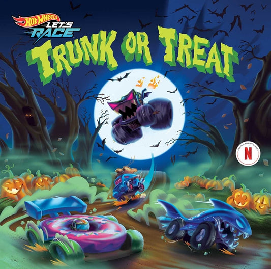Book cover for Hot Wheels Let's Race: Trunk or Treat?