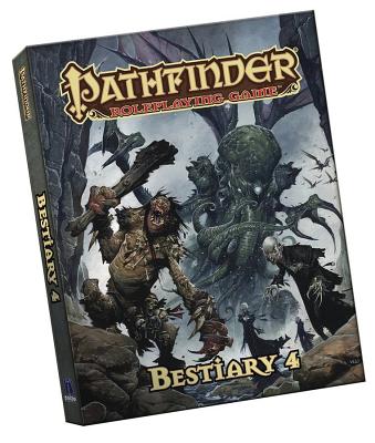 Book cover for Pathfinder Roleplaying Game: Bestiary 4 Pocket Edition