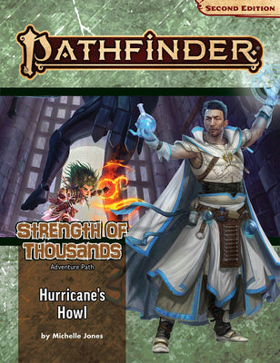 Book cover for Pathfinder Adventure Path: Hurricane's Howl (Strength of Thousands 3 of 6) (P2)