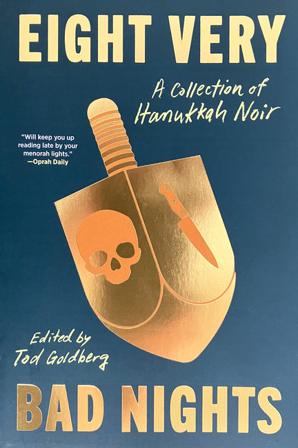 Book cover for Eight Very Bad Nights: A Collection of Hanukkah Noir