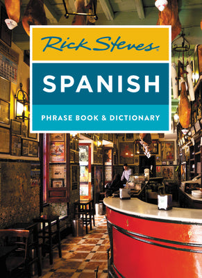 Book cover for Rick Steves Spanish Phrase Book & Dictionary