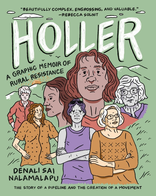 Book cover for Holler: A Graphic Memoir of Rural Resistance