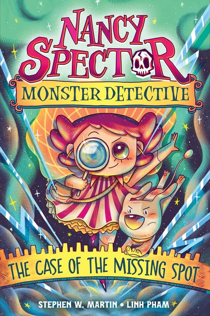 Book cover for Nancy Spector, Monster Detective: The Case of the Missing Spot (a Graphic Novel)