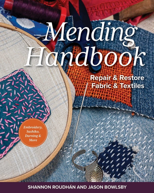 Book cover for Mending Handbook: Repair & Restore Fabric & Textiles
