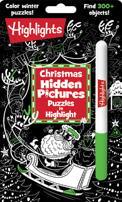 Book cover for Christmas Hidden Pictures Puzzles to Highlight: Color Winter Puzzles! Over 300+ Objects!