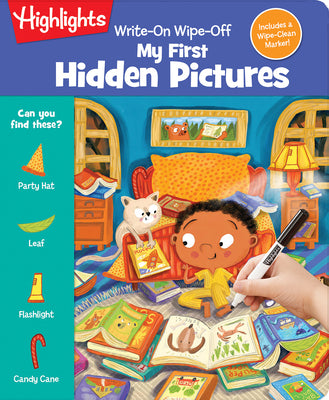 Book cover for Write-On Wipe-Off My First Hidden Pictures