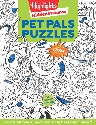 Book cover for Pet Pals Puzzles