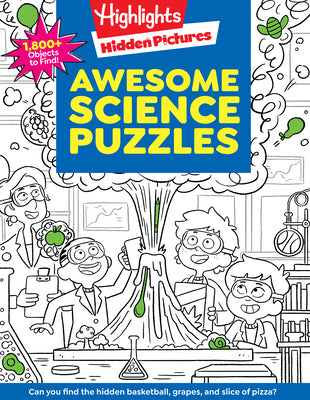 Book cover for Awesome Science Puzzles