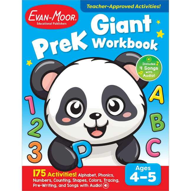 Book cover for Giant Prek Workbook