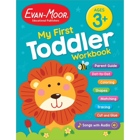 Book cover for My First Toddler Workbook