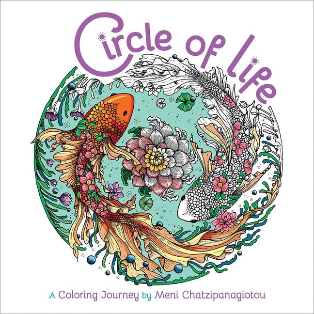 Book cover for Circle of Life Coloring: A Coloring Journey