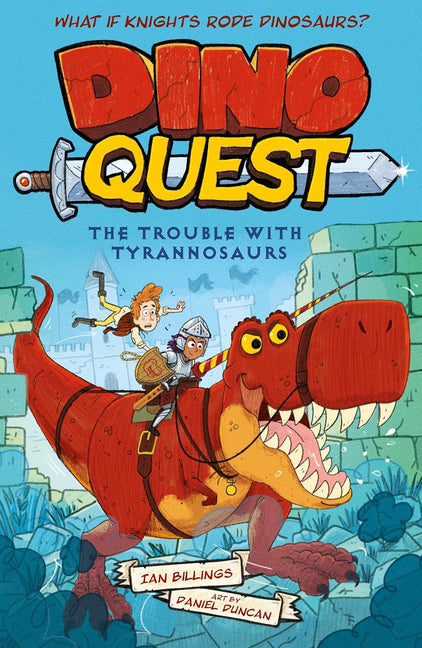 Book cover for Trouble with Tyrannosaurs