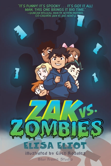 Book cover for Zak vs. Zombies