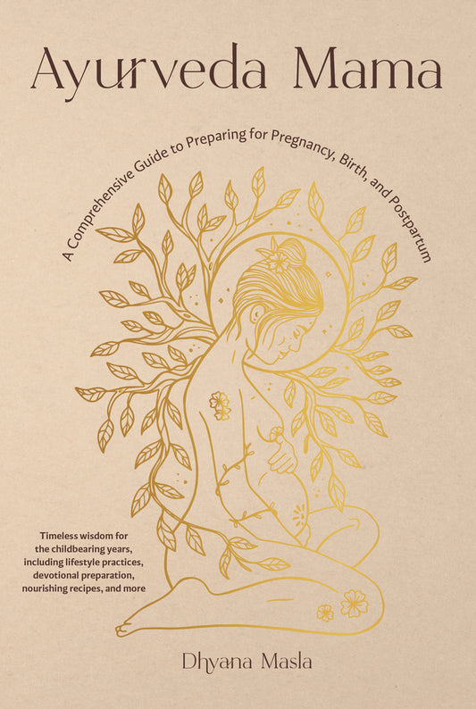 Book cover for Ayurveda Mama: A Comprehensive Guide to Preparing for Pregnancy, Birth, and Postpartum