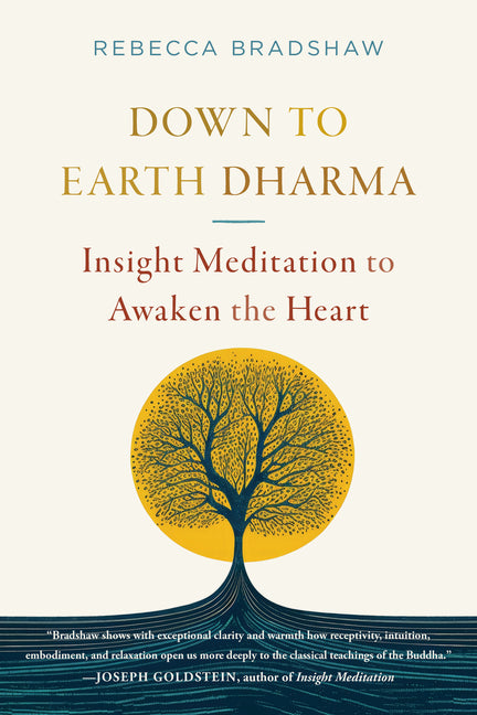 Book cover for Down to Earth Dharma: Insight Meditation to Awaken the Heart