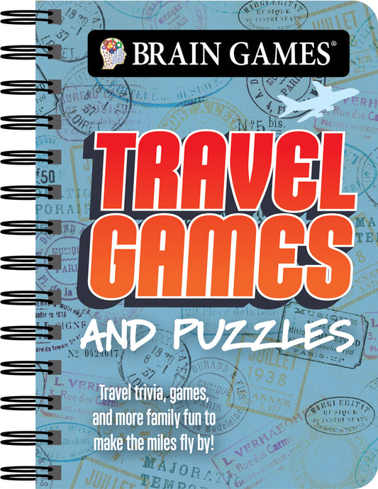 Book cover for Brain Games - To Go - Travel Games and Puzzles