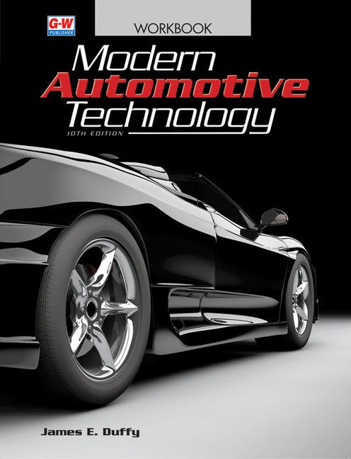 Book cover for Modern Automotive Technology (Tenth Edition, Revised, Workbook)
