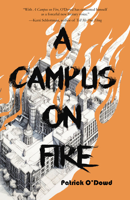 Book cover for Campus on Fire
