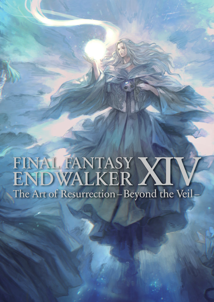 Book cover for Final Fantasy XIV: Endwalker -- The Art of Resurrection -Beyond the Veil-
