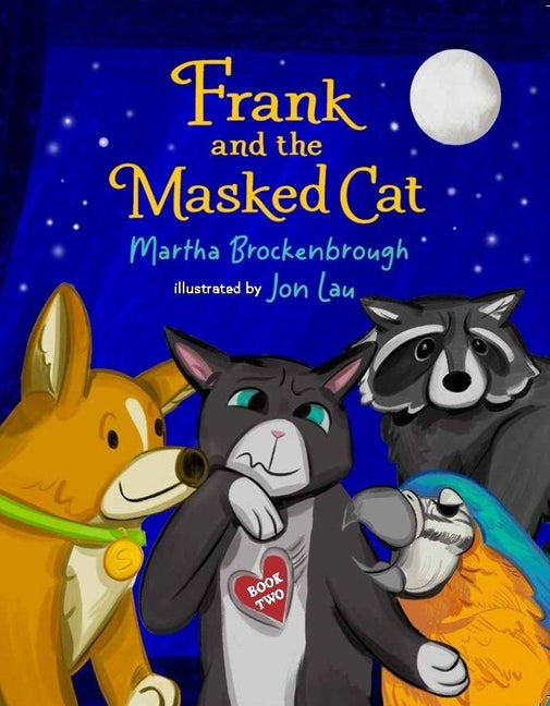 Book cover for Frank and the Masked Cat