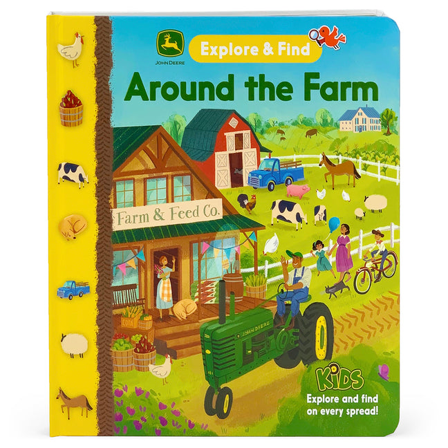 Book cover for John Deere Kids Around the Farm