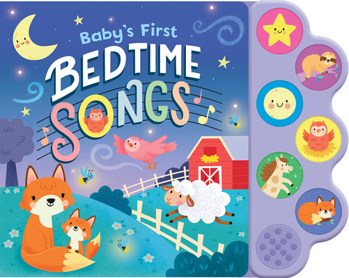 Book cover for Baby's First Bedtime Songs