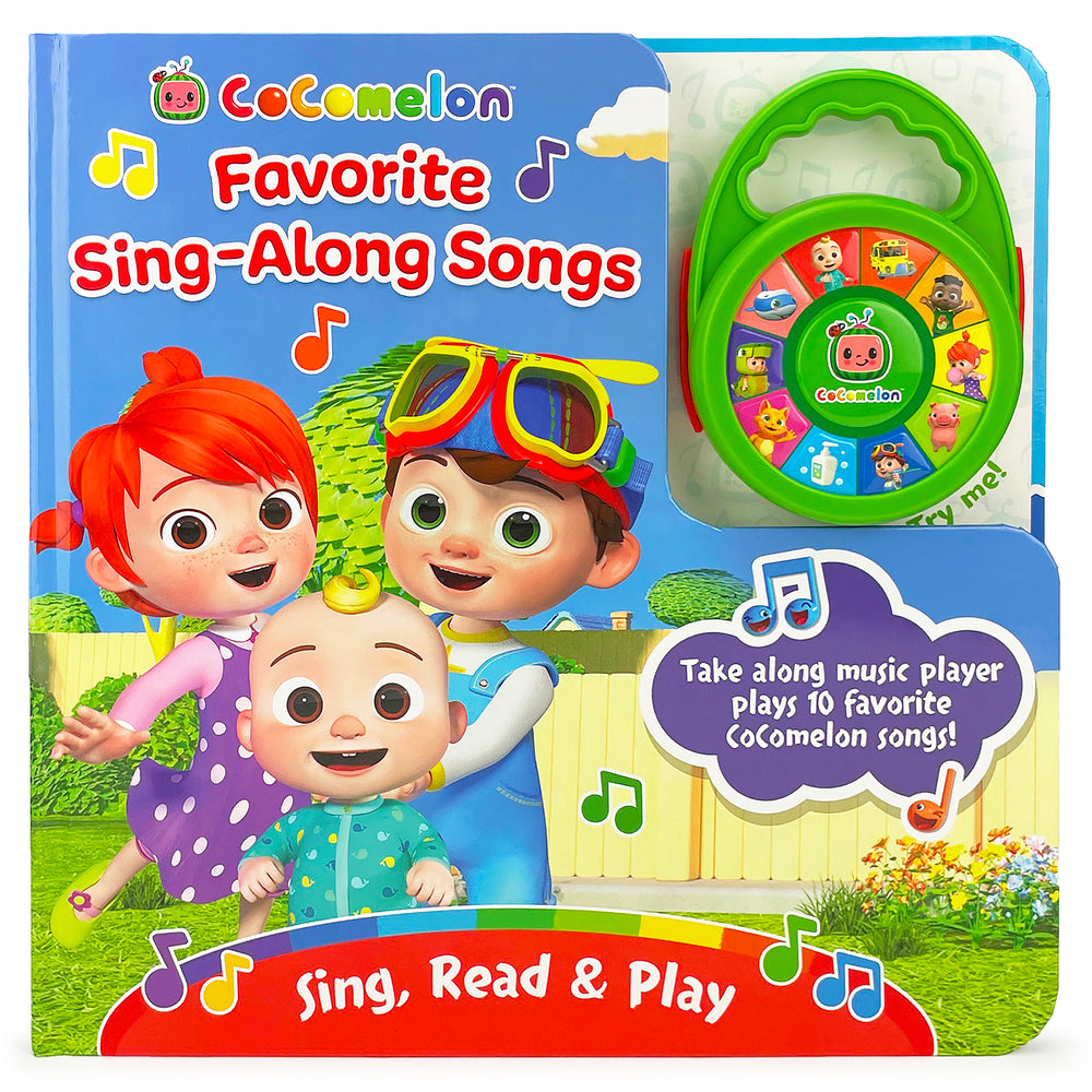 Book cover for Cocomelon Favorite Sing-Along Songs [With Take Along Music Player]