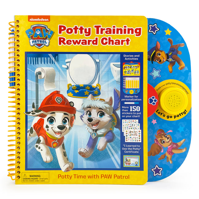 Book cover for Paw Patrol Potty Training Reward Chart