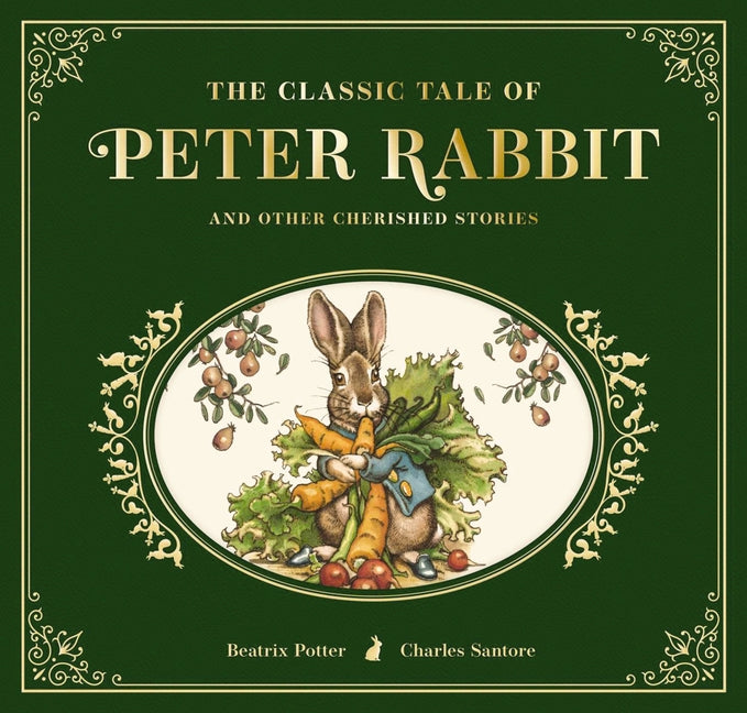 Book cover for Classic Tale of Peter Rabbit: The Collectible Leather Edition