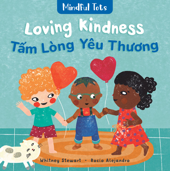 Book cover for Mindful Tots: Loving Kindness (Bilingual Arabic & English) (Bilingual)