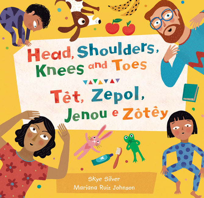 Book cover for Head, Shoulders, Knees and Toes (Bilingual Korean & English) (Bilingual)