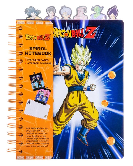 Book cover for Dragon Ball Z Spiral Notebook