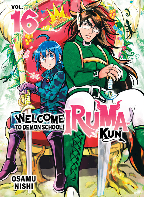 Book cover for Welcome to Demon School! Iruma-Kun 16