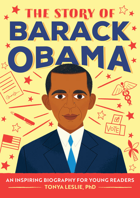Book cover for Story of Barack Obama: An Inspiring Biography for Young Readers