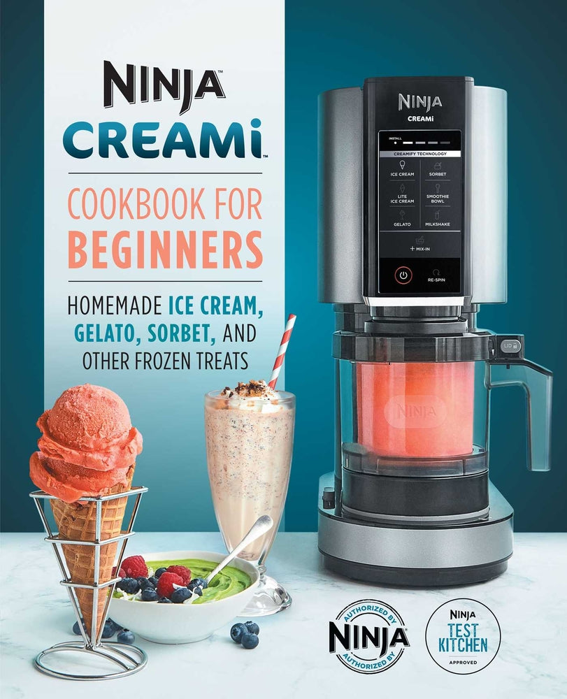 Book cover for Ninja Creami Cookbook for Beginners: Homemade Ice Cream, Gelato, Sorbet, and Other Frozen Treats