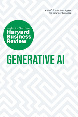 Book cover for Generative Ai: The Insights You Need from Harvard Business Review